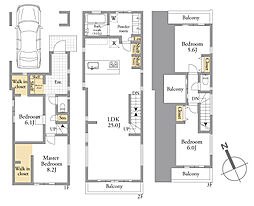 目黒区南３丁目の土地