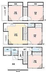 洗足1丁目戸建