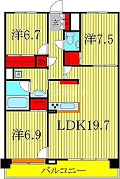 Ｔ’ｓ　garden北柏　3号棟 404