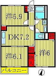 ツイントップヒルズＡ 102