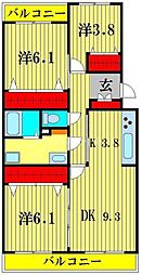 テレパレス柏てるて　北街区　1号棟 104