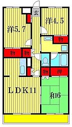 ロッキー天王台 402