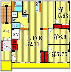 コリンズビル 4F