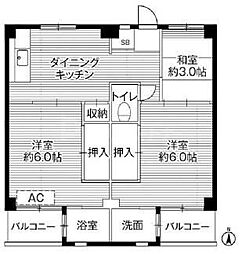 ビレッジハウス江戸川台3号棟 104