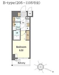 Ｓ−ＲＥＳＩＤＥＮＣＥ横濱吉野町ｂｕｒｇｅｏｎ 805