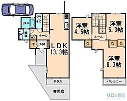 アザミテラス　B棟