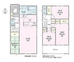 八王子市館町　新築戸建　2号棟(TH)