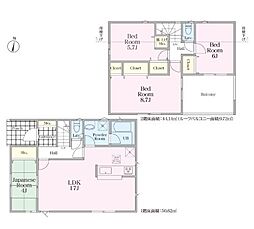 八王子市館町　新築戸建　16号棟(TH)