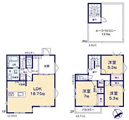 相模原市中央区清新8丁目　全3区画3号棟(HH)