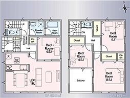 相模原市緑区相原1丁目　新築戸建　1号棟(HH)