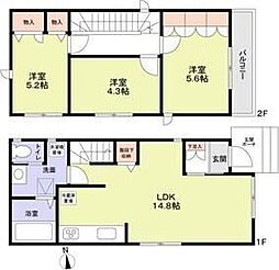杉並区高井戸西3丁目貸家