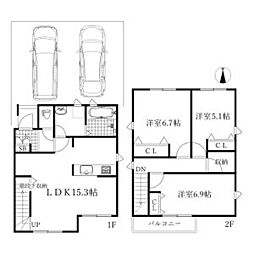 大治町長牧戸建てD棟