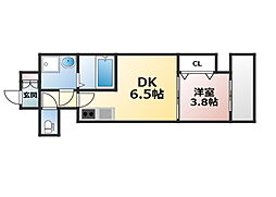 学研都市線　放出駅　徒歩9分 GARDENIA城東　202