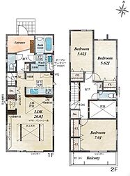 小田原市曽比　全新築5棟ー3号棟