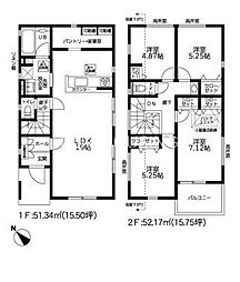 茅ヶ崎市甘沼　新築全4棟−2号棟
