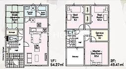 南足柄市中沼第12（II期）　新築戸建全3棟ー1号棟