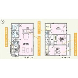 中郡大磯町大磯新築全2棟‐2号棟
