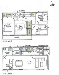 秦野市堀西　新築戸建全2棟-1号棟