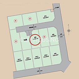 平塚市　西八幡　土地全13区画-No.6