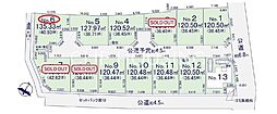 中郡二宮町山西 土地　全13区画　No.6