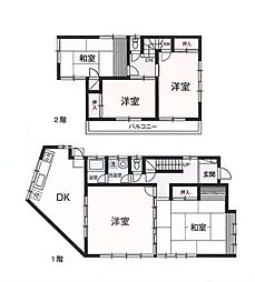 中郡二宮町　富士見が丘2丁目　中古戸建