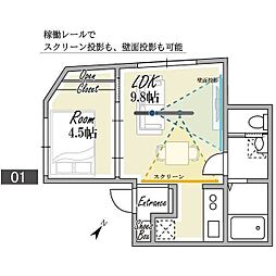 Platanus幡ヶ谷 401