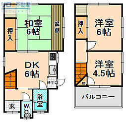 安堂寺町7丁目貸家