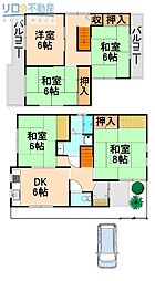 瑞穂町6丁目貸家
