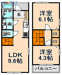 ＪＯＨＮ　ＶＩＬＬＡ大野Ｂ棟