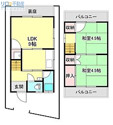 大野2丁目貸家