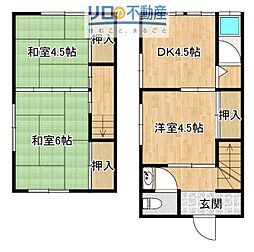 荒牧3丁目貸家4戸1