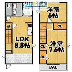 加茂戸建借家D棟