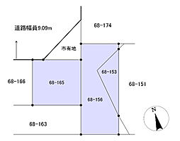 砂川市晴見2条北6丁目　売地