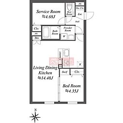 ＳＯＬＡＳＩＡ　ｒｅｓｉｄｅｎｃｅ世田谷代田 104
