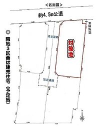 川越市鴨田建築条件なし売地