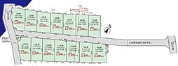 川越市藤間建築条件なし売地〜全14区画