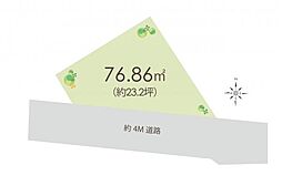 ふじみ野市亀久保2丁目　土地