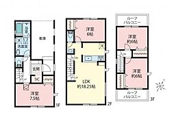 富士見市鶴瀬西3丁目　新築一戸建て