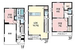 富士見市鶴馬3丁目　新築一戸建て