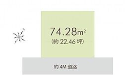 更地　ふじみ野市福岡武蔵野　土地
