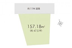 更地　富士見市水子　土地