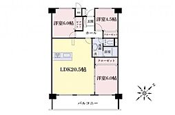 みよしみずほ台サンライトマンションC棟　4階