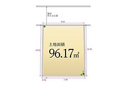 ふじみ野市北野1丁目　土地