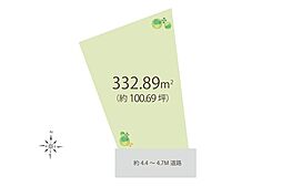 駅徒歩12分・土地100坪富士見市水子　土地