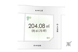 ふじみ野市上福岡4丁目　土地