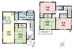 三角小学区ふじみ野市西鶴ケ岡2丁目　中古一戸建て