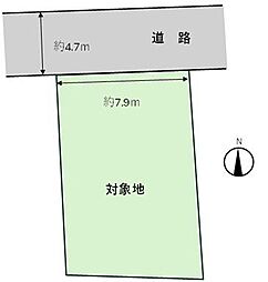 高槻市松原町　売土地