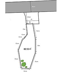 福生市福生　建築条件無し売地