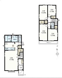 昭島松原町　新築分譲住宅　全2棟　Ｂ号棟