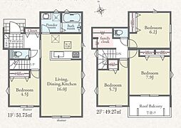 あきる野市伊奈第2期(24−2期)　　新築分譲住宅　1号棟
